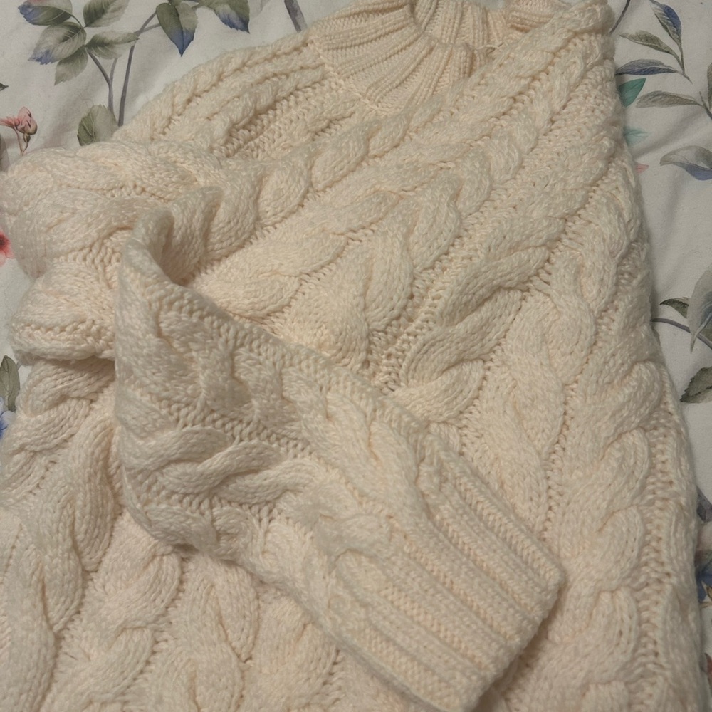 NWT Sezane Diego Cream Sweater - Picture 14 of 14